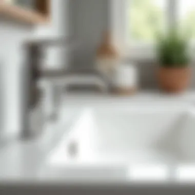 Faucets That Enhance Bathroom Aesthetics A beautifully designed faucet complementing bathroom decor
