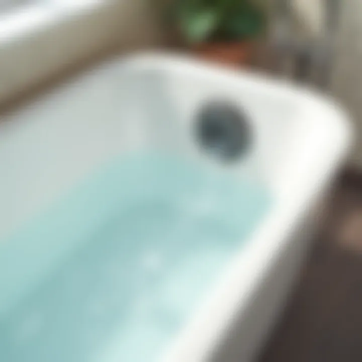 Variety of materials used for bathtub jet covers