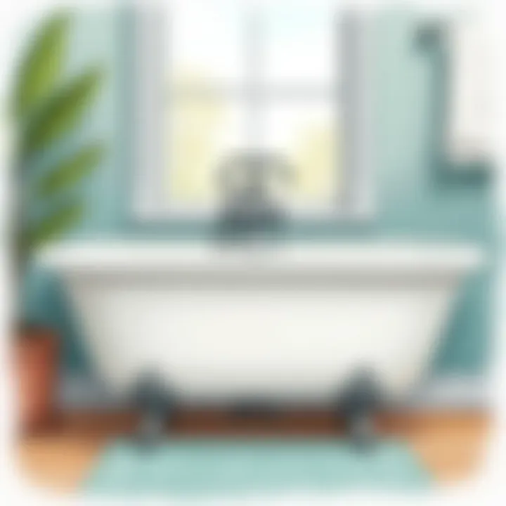 Maintenance tips for a refinished bathtub